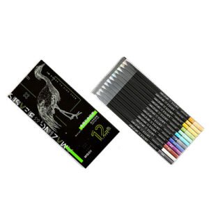 الوان خشب 12 لون الطويل ميتالك M4105 - الصورة 2