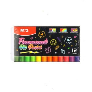 الوان شمع 12 لون باستيل M&G N7