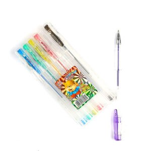 طقم 6 قلم جليتر - الصورة 2