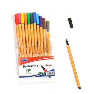 طقم اقلام سن ريشه صيني 12 قلم Sky GLORY - الصورة 2