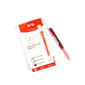 قلم حبر رولر ألوان M&G احمر