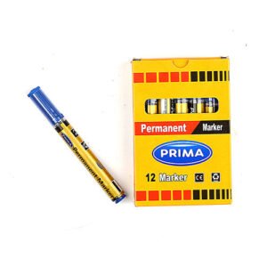 قلم سبوره ثابت مشطوف بريما ازرق