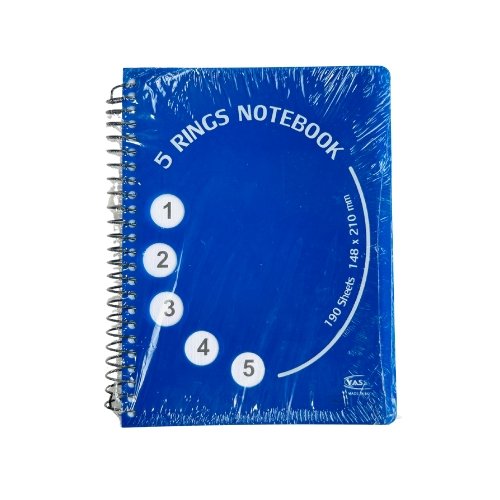 كشكول ياسين رنجز 190 ورقه A5 السعر 90 جنيه