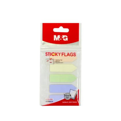 استيكي فلاجز Sticky Flags – أسهم (5 ألوان × 20 شيت)