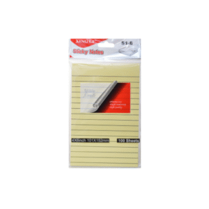 ستيك نوت لاصق  4×6 – 100 ورقة (Xingli)