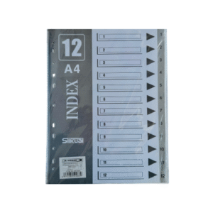 فواصل بلاستيك 12 قسم – A4