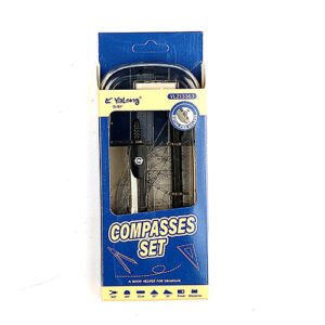 طقم هندسي يالونج رقم 313363 اسود