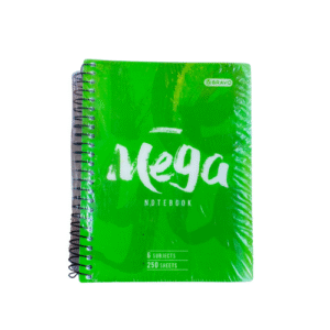 كشكول ميجا 6 فاصل 250 ورقة A5