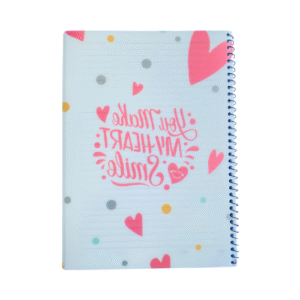 كشكول سلك 80 ورقة مسطر ياسين A4