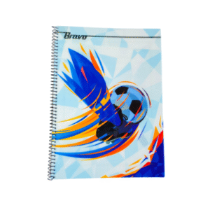 كشكول سلك 1/2 سنتي 100 ورقة A4