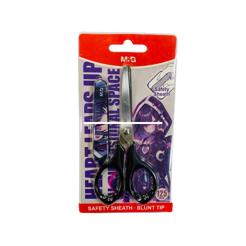 مقص أطفال M&G أسود – 12.5 سم