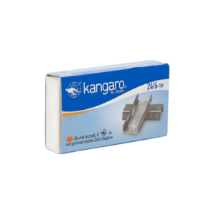 دبوس كانجارو 24/6 ابيض