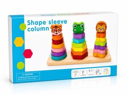 العاب للاطفال تعليمية : لعبة تركيب أعمدة الحيوانات