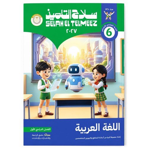 سلاح التلميذ - اللغة العربية - الصف السادس الابتدائي الفصل الدراسي الاول _2027